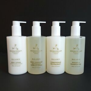 Aromatherapy Associates Balance Set Shampoo Conditioner Body Lotion Cleanser New